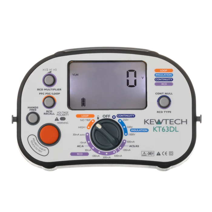 Kewtech Digital MFT 5-in-1 ATT with Mains Polarity Check