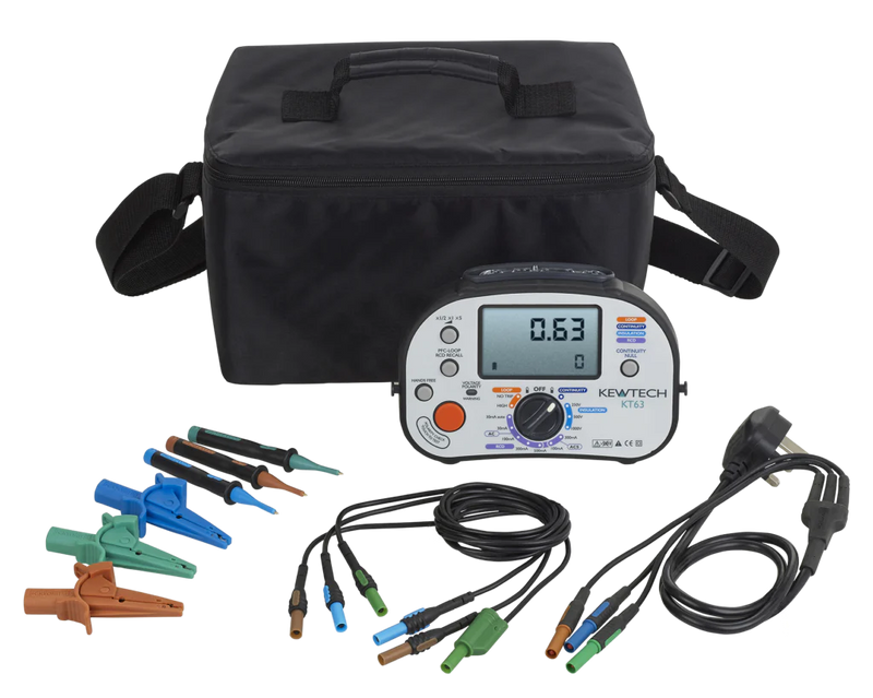 Kewtech Digital MFT 5-in-1 ATT with Mains Polarity Check