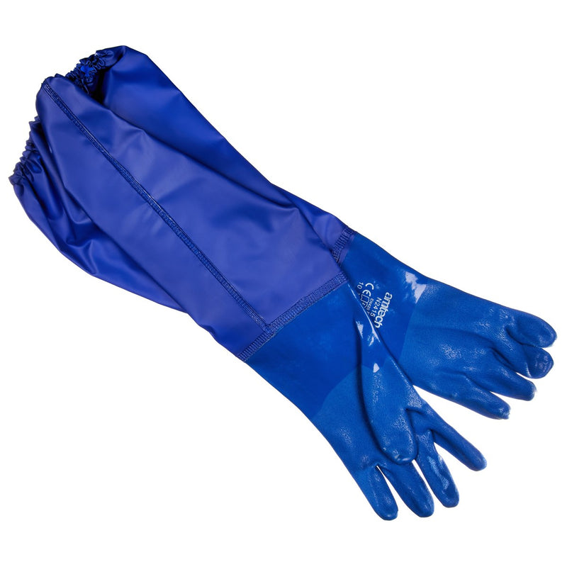 XL (Size 10) Long PVC Pond & Drain Gloves