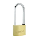 Brass Padlock Long Shackle 40mm