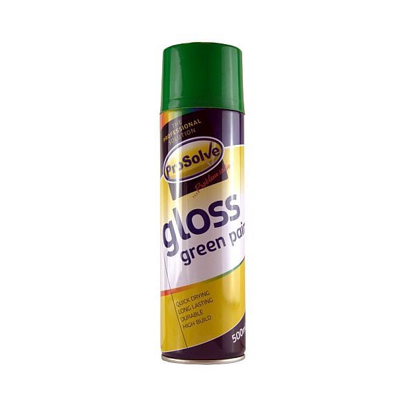 ProSolve Gloss Green Paint - 500ml