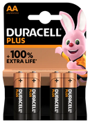 Duracell +100% Plus Power AA LR6 | 4 Pack