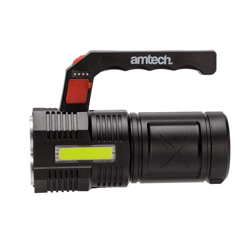 Amtech 10W USB Rechargeable Portable Torch