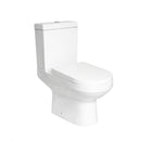 Fusion Rimless Close Coupled Modern Toilet + Soft Close Seat