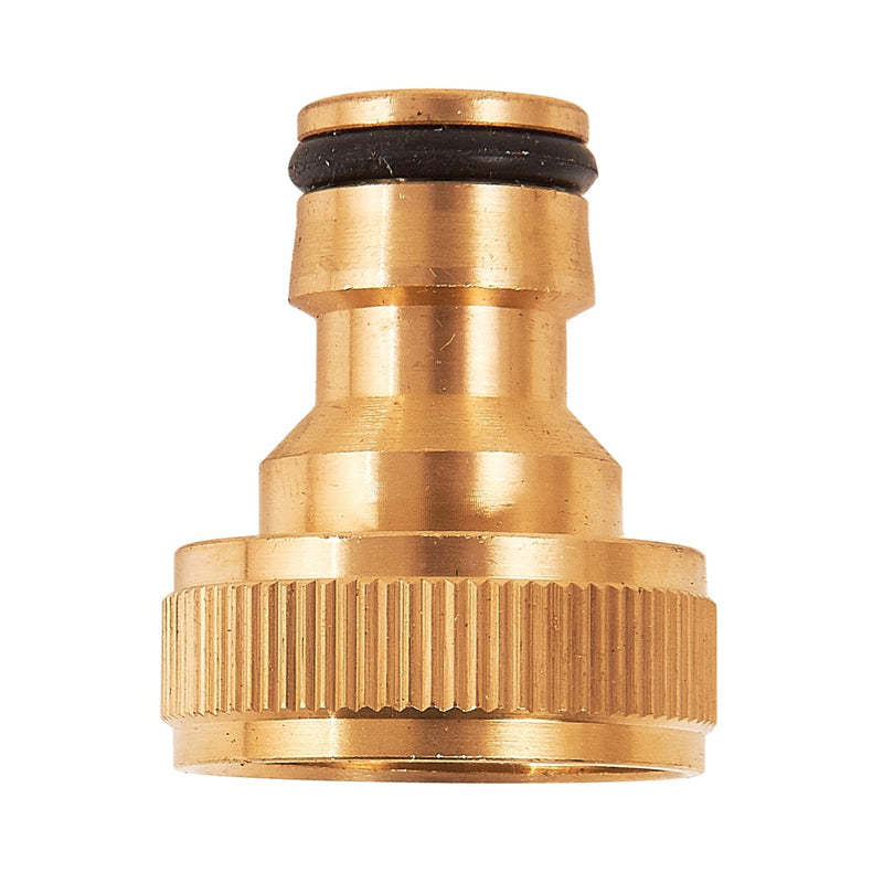 19mm (3/4") Brass Hose Connector - Male