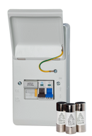 Metal switch fuse 100A M/S c/w 63/80/100A fuses