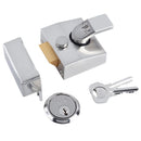 Yale 85 Deadlocking Nightlatch - Chrome - 40mm Backset