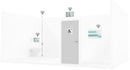 Wireless Disabled Toilet Alarm Kit - Battery Powered Control