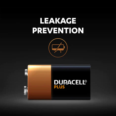 Duracell +100% Plus Power 9V PP3 6LR61 | 1 Pack