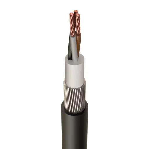 2.5mm 3 Core PVC SWA XLPE Armoured Cable (Cut Length Sold By The Mtr)