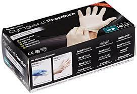Nitrile Powder Free Gloves Black - Large - Box of 50 Pairs