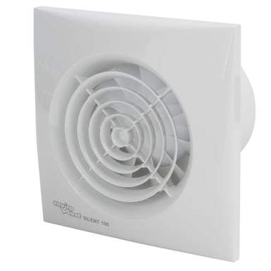 Envirovent Silent 100 100mm 4" Axial Fan with Timer