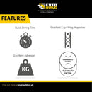 Everflex 125 Universal Acrylic Sealant White 300 ml