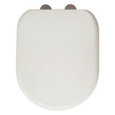 D-Shape Soft Close Toilet Seat - White
