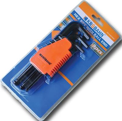 HEX KEY WITH BALL END - 1.5MM-10MM