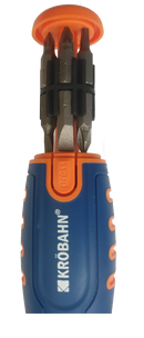 RATCHET SCREWDRIVER WITH 12 BITS