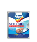 Polycell Sealant Tape Bathroom & Kitchen White 22mm X 3.35M