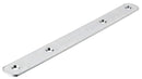 Connecting Plate, Length 190 mm, for Door Panels Steel, Cream-white enamelled