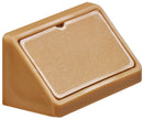 Corner Connector, with Cover Cap, Width 44 mm, Mini Beige