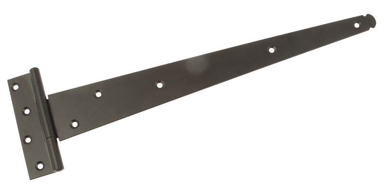 Tee Hinge - Medium Pattern, Black Steel - 358mm