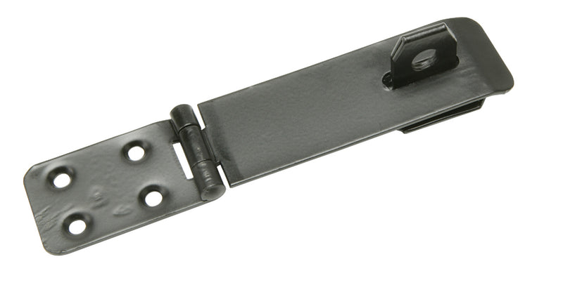 File Hasp Safety Hasp and Staple 75mm - Black