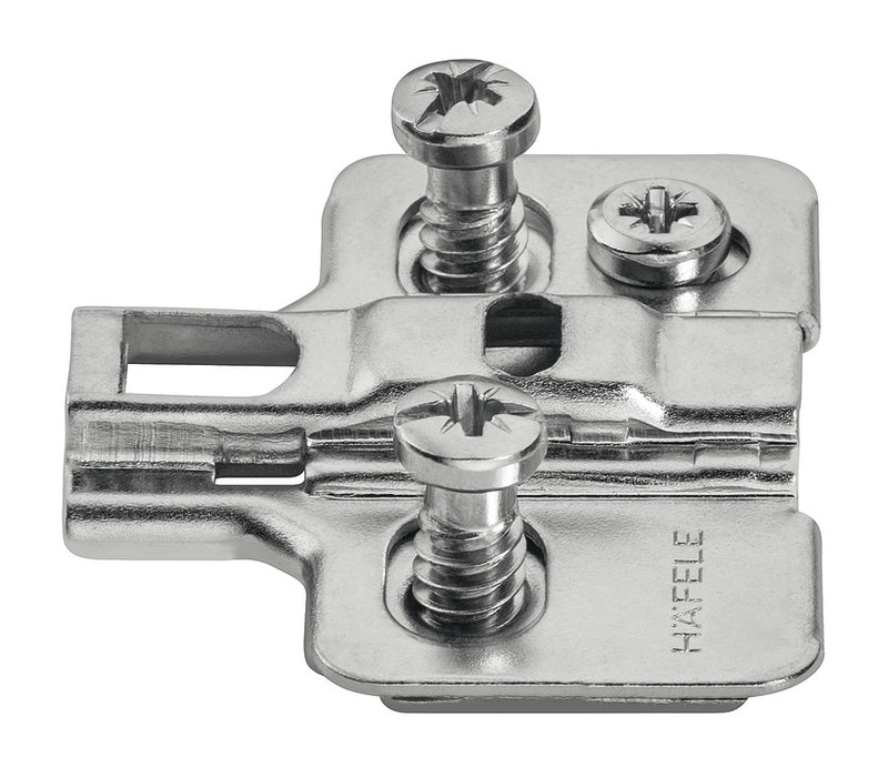 Mounting Plate, Cruciform, with Pre-Mounted Euro Screws