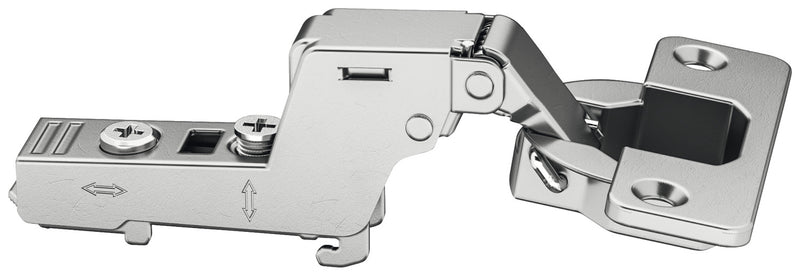 Concealed Cup Hinge, 110° Standard, for 14 - 22 mm Thick Doors, Inset Mounting with soft close