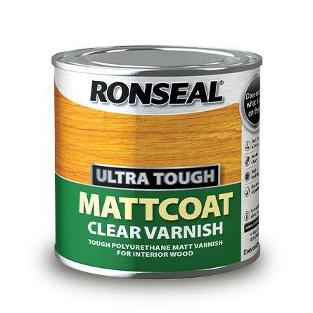 Ronseal Ultra Tough Clear Varnish Matt - 750ml