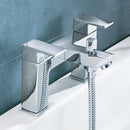 Hiron Two Handle Bath Shower Mixer With Kit