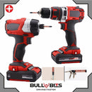 Bull Bits PZ1 50mm Impact Duty Screwdriver Drill Driver Bits Set