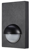 Alia Wall-Panel PIR Sensor With Override Black