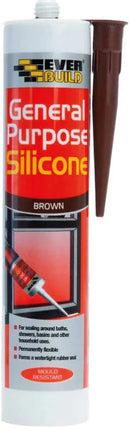 Everbuild GP General Purpose Silicone Brown