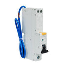 FuseBox 40A Single Pole 1 Module B Curve 6kA 30mA Type A RCBO