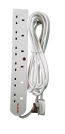 6 Way Extension Lead 5m