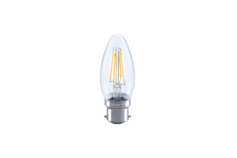 OMNI FILAMENT CANDLE BULB B22 470LM 4.2W 2700K DIMMABLE