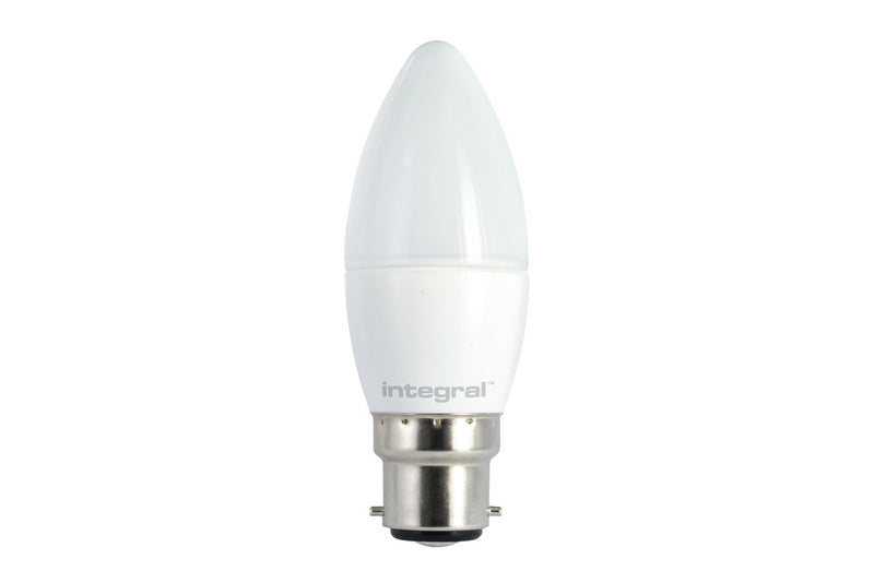 CANDLE BULB B22 500LM 5.6W 5000K DIMMABLE