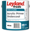 Leyland Trade Acrylic Primer Undercoat Paint White 2.5L