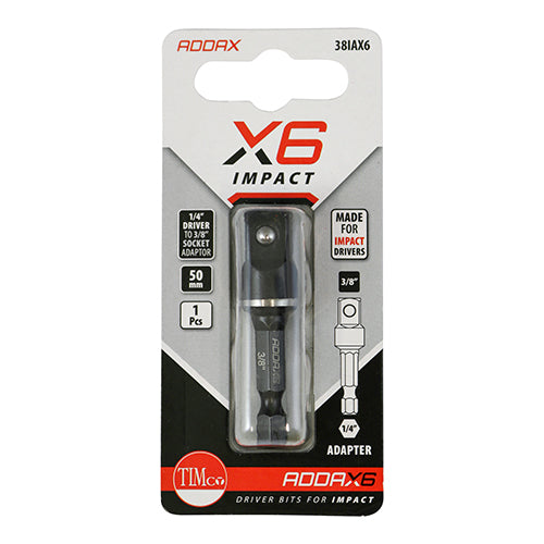Impact Adaptor - 3/8" x 50