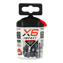 Impact Driver Bits - PZ No.3 x 25 - 10pcs Handy Bit Pack
