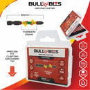 Bull Bits PZ2 50mm Impact Duty Screwdriver Drill Driver Bits Set