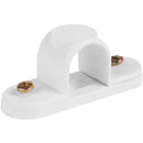 20mm PVC Spacer Bar Saddle White