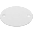 PVC Box Lid Round White