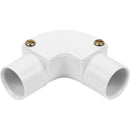 20mm PVC Inspection Elbow White