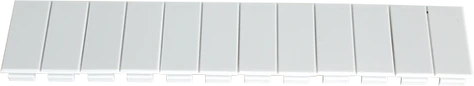 FuseBox Blank ABS 18mm Module (2 Strips, 12 Blanks)