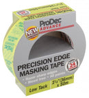 36mm x 50m LOW TACK PRECISION EDGE MASKING TAPE
