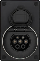 SyncEV Compact Car Charger 7.4kW Type 2 Socketed WiFi Only - Black