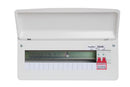 FuseBox 8 Module 15 Way Consumer Unit + 100A Main Switch