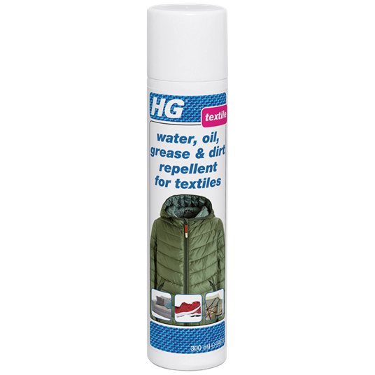 HG water, oil, grease & dirt repellent for textiles