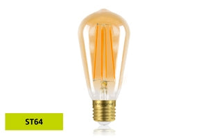 Sunset Vintage ST64 Squirrel Cage 5W (40W) 1800K 380lm E27 Dimmable Lamp