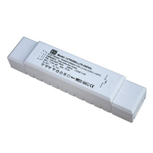 12V 200W DIMMABLE ELECTRONIC TRANSFORMER LOOP IN - LOOP OUT